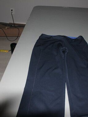Blue Adidas Athletic Capris Size Small